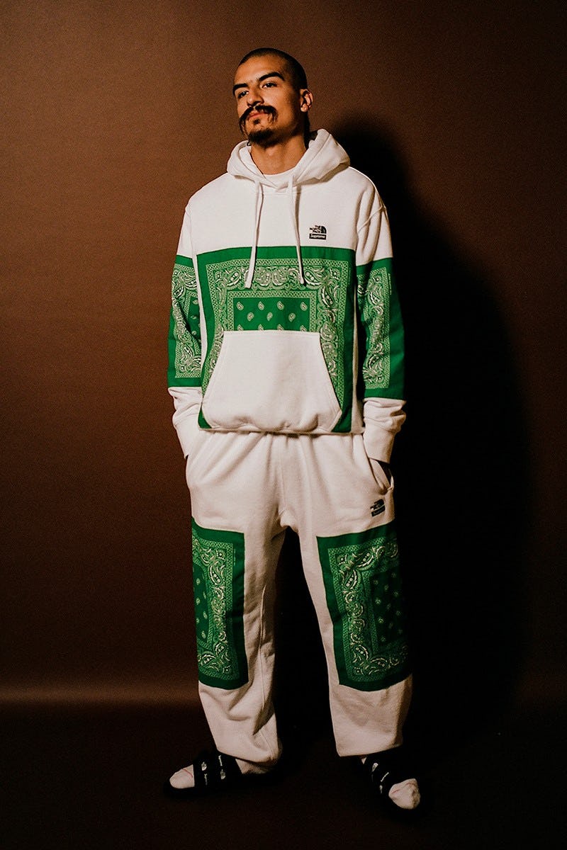 north face flower hoodie