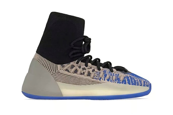 Adidas Yeezy "Slate Azure" BSKTBL Knit sneaker