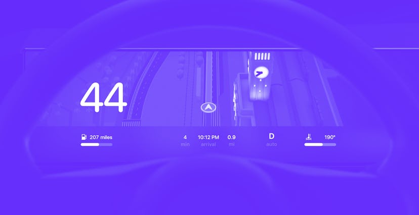 Next generation CarPlay on the instrument cluster