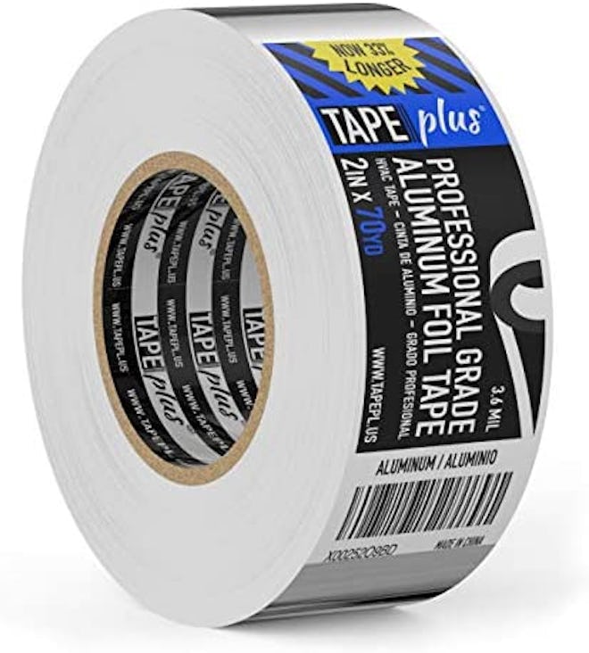 TapePlus Professional Grade Aluminum Foil Tape, 2-inch by 70 yards