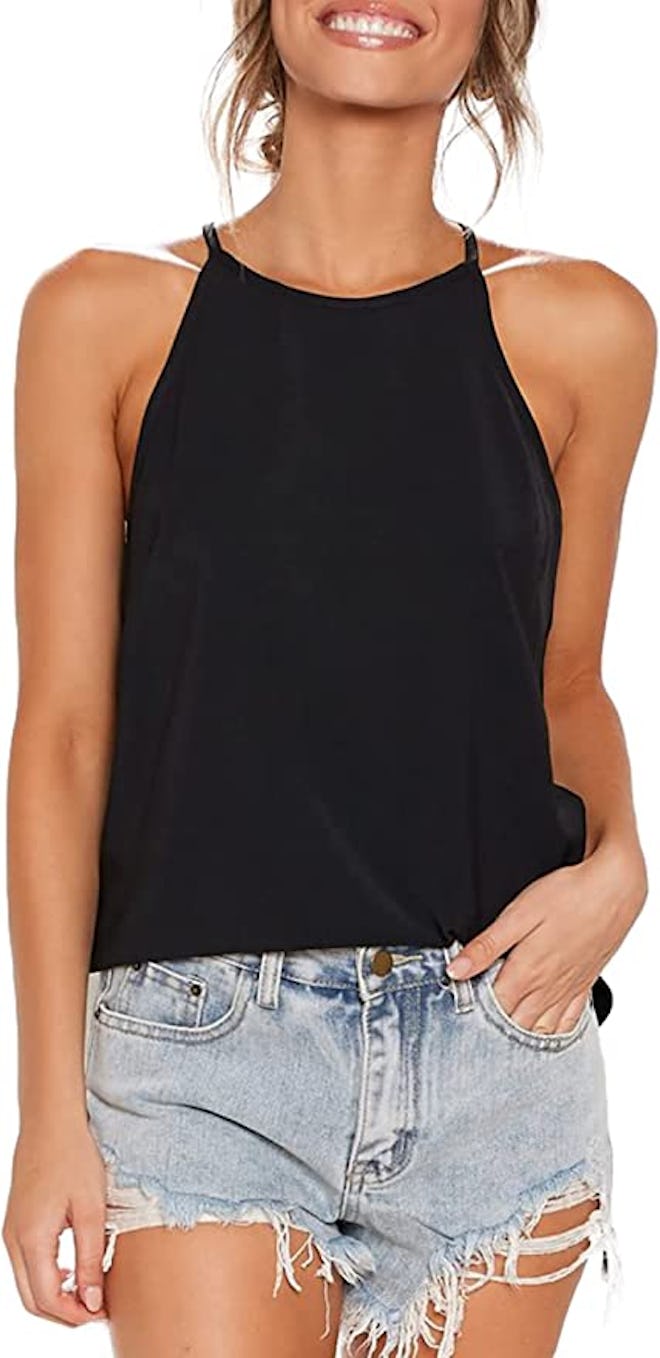 LouKeith Sleeveless Racerback Tank Top