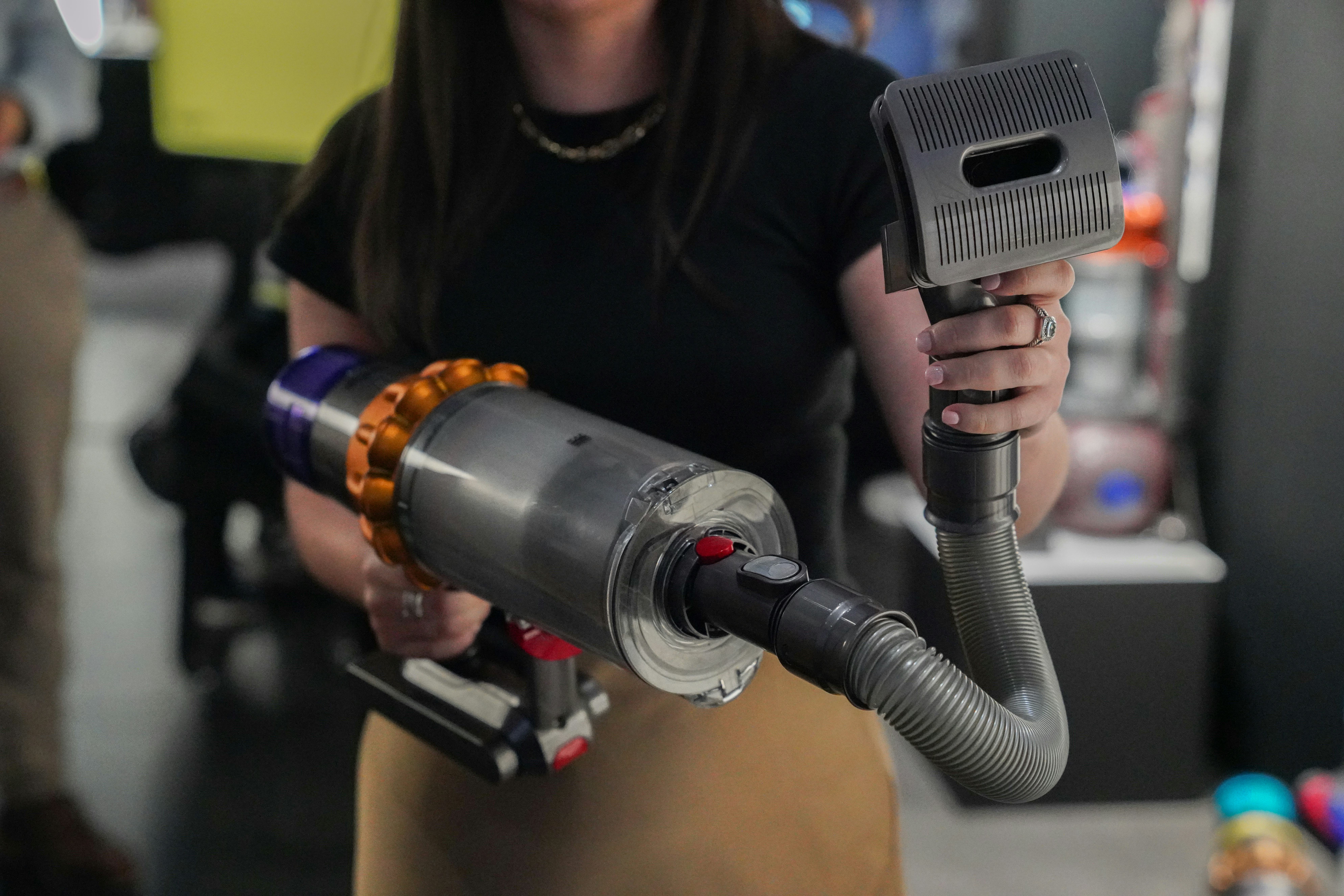 The V12 Detect Slim is Dyson's smallest cordless vacuum with a laser