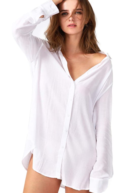 TOUSYEA Button Down Shirt