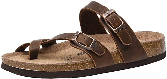 Cushionaire Luna Cork footbed Sandal with +Comfort