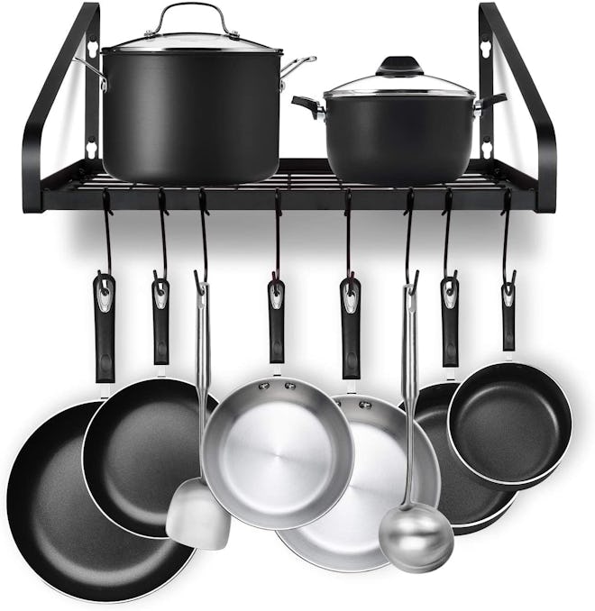 G-TING Wall Mounted Pot and Pan Organizer 