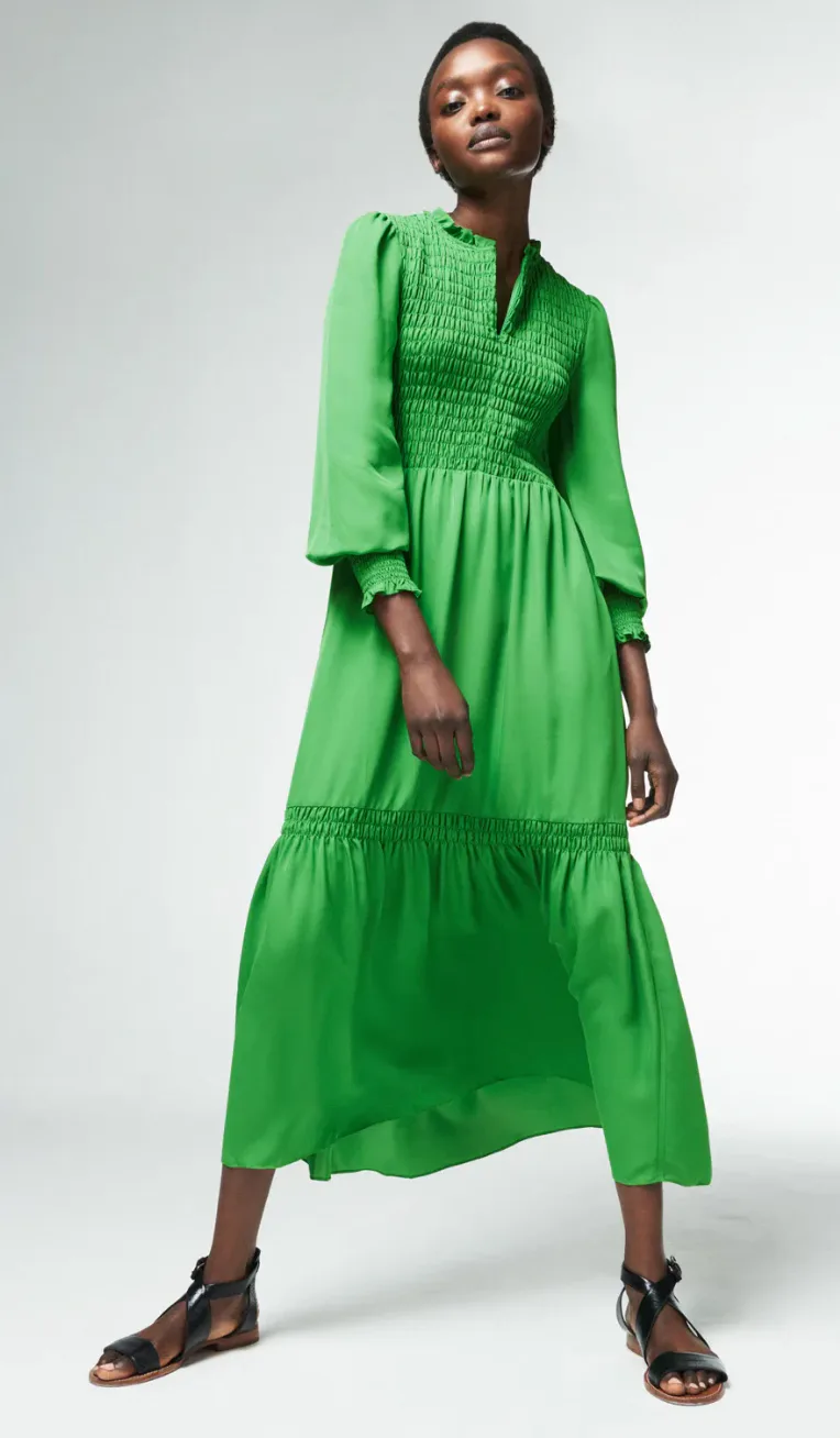 Pippa Middleton's Green Dress Is A Pregnancy Staple