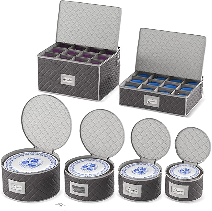 Woffit China Storage Containers (6-Piece Set)