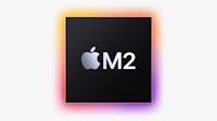 Picture of an M2 chip from Apple.