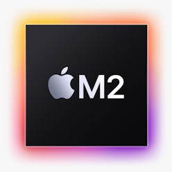 Picture of an M2 chip from Apple.