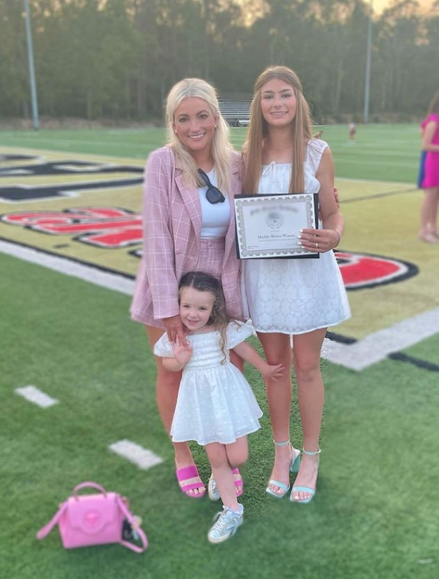 Jamie Lynn Spears celebrates her daughter, Maddie's middle school graduation. 