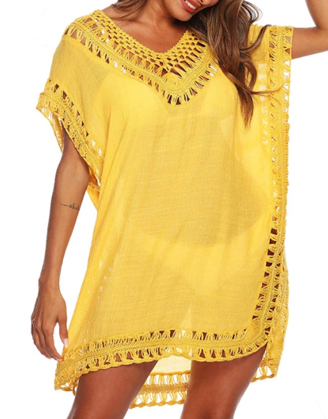 SIAEAMRG Crochet Cover Up