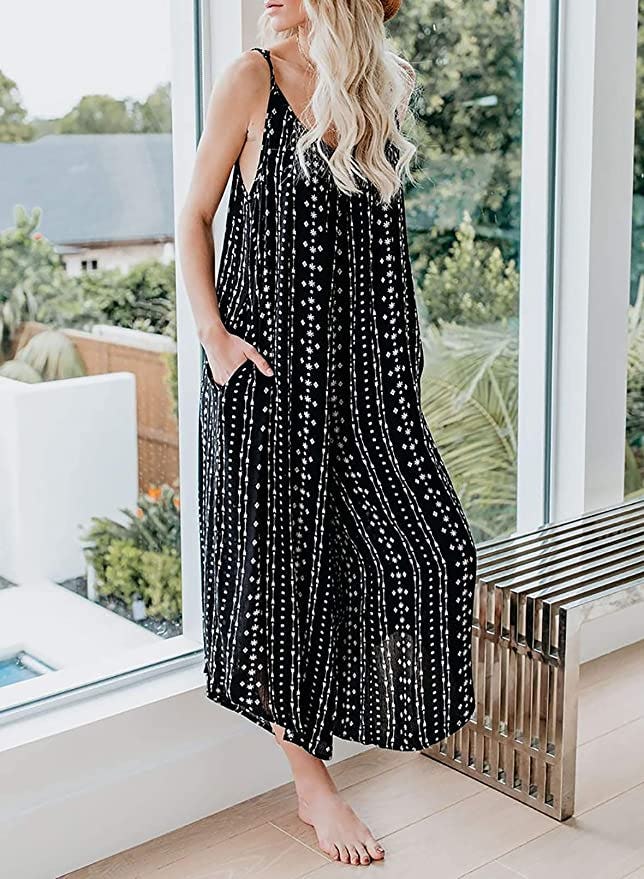 Happy Sailed Sleeveless Loose Jumpsuits