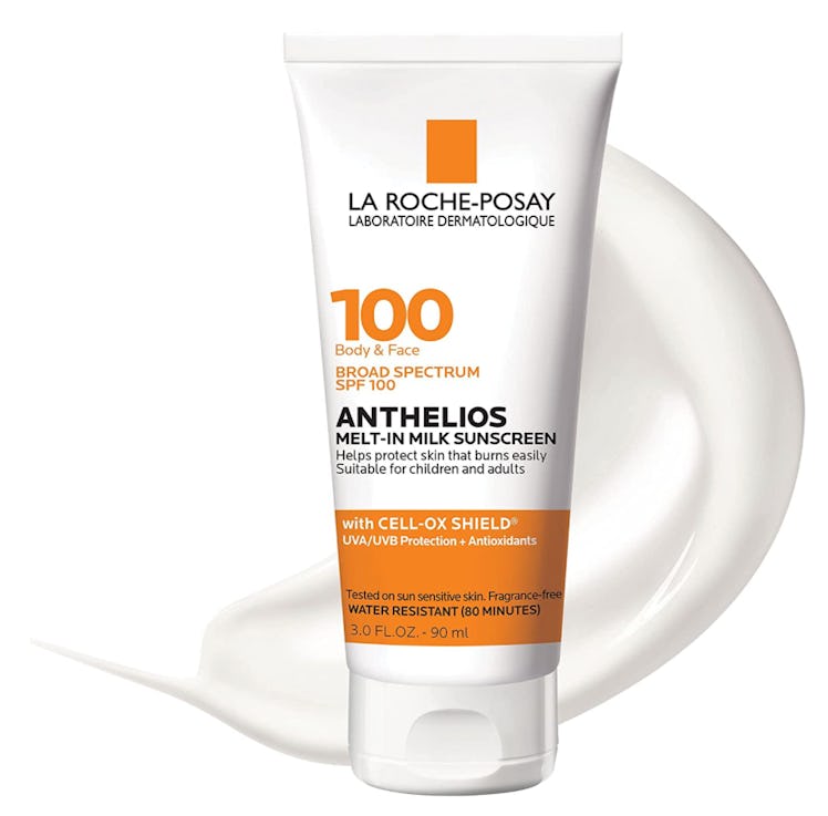 La Roche-Posay Anthelios Melt-in Milk Sunscreen (3 Oz.) Sunscreen for bald heads