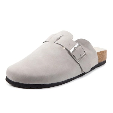 Simple, gray clogs from Payless.
