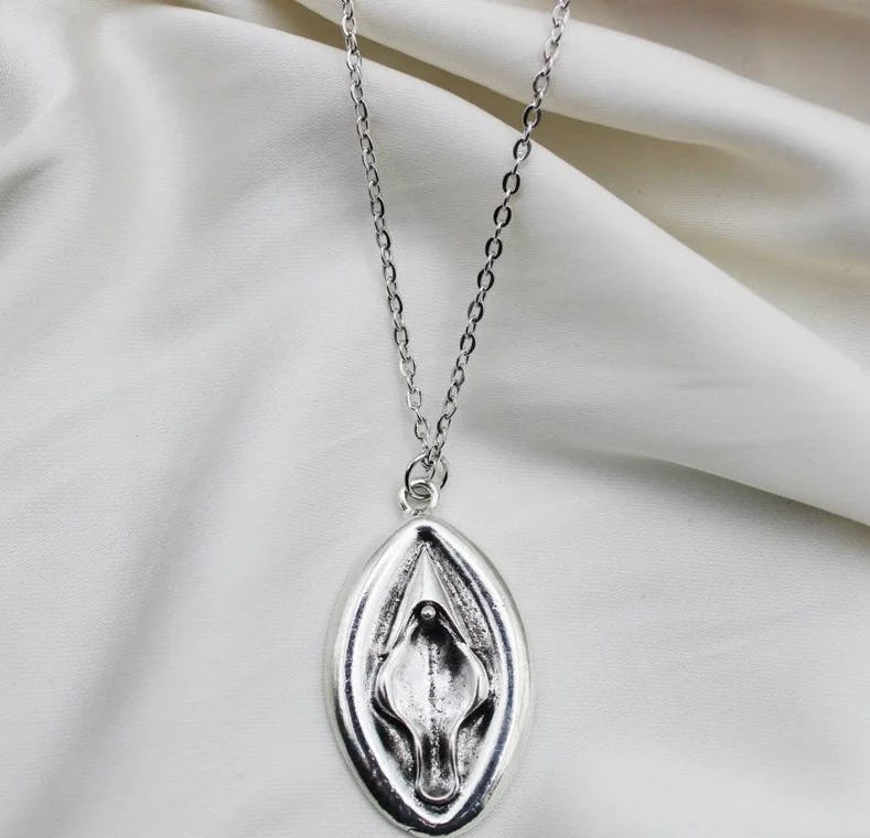 Female Body Vulva Necklace