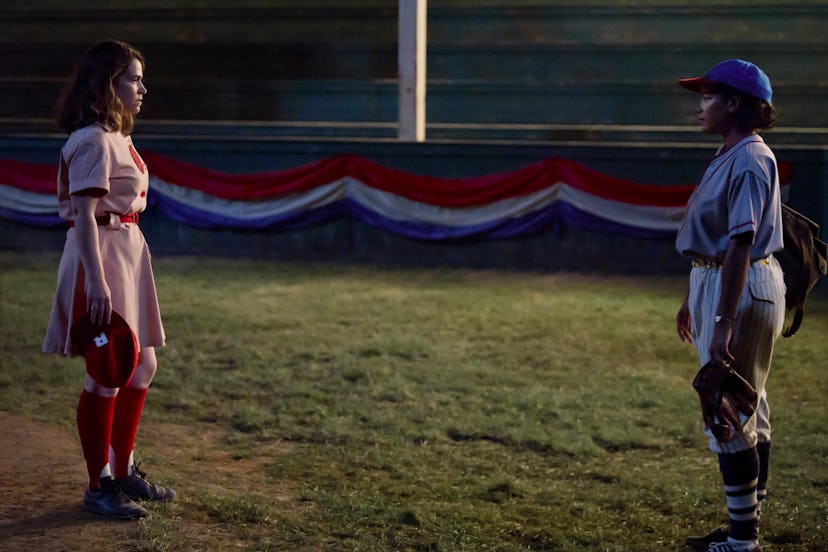 Abbi Jacobson and Chanté Adams star in Amazon Prime's A League Of Their Own 