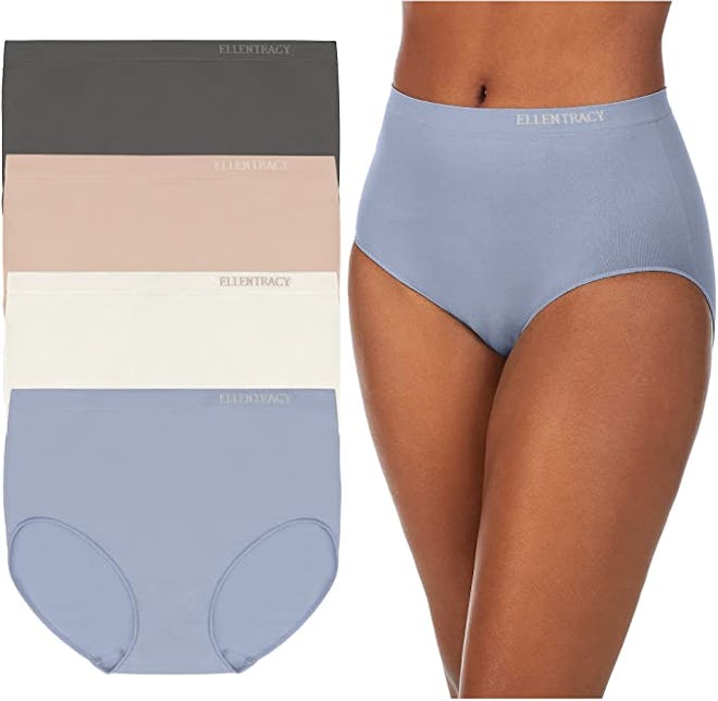Ellen Tracy Seamless Underwear (4-Pack)