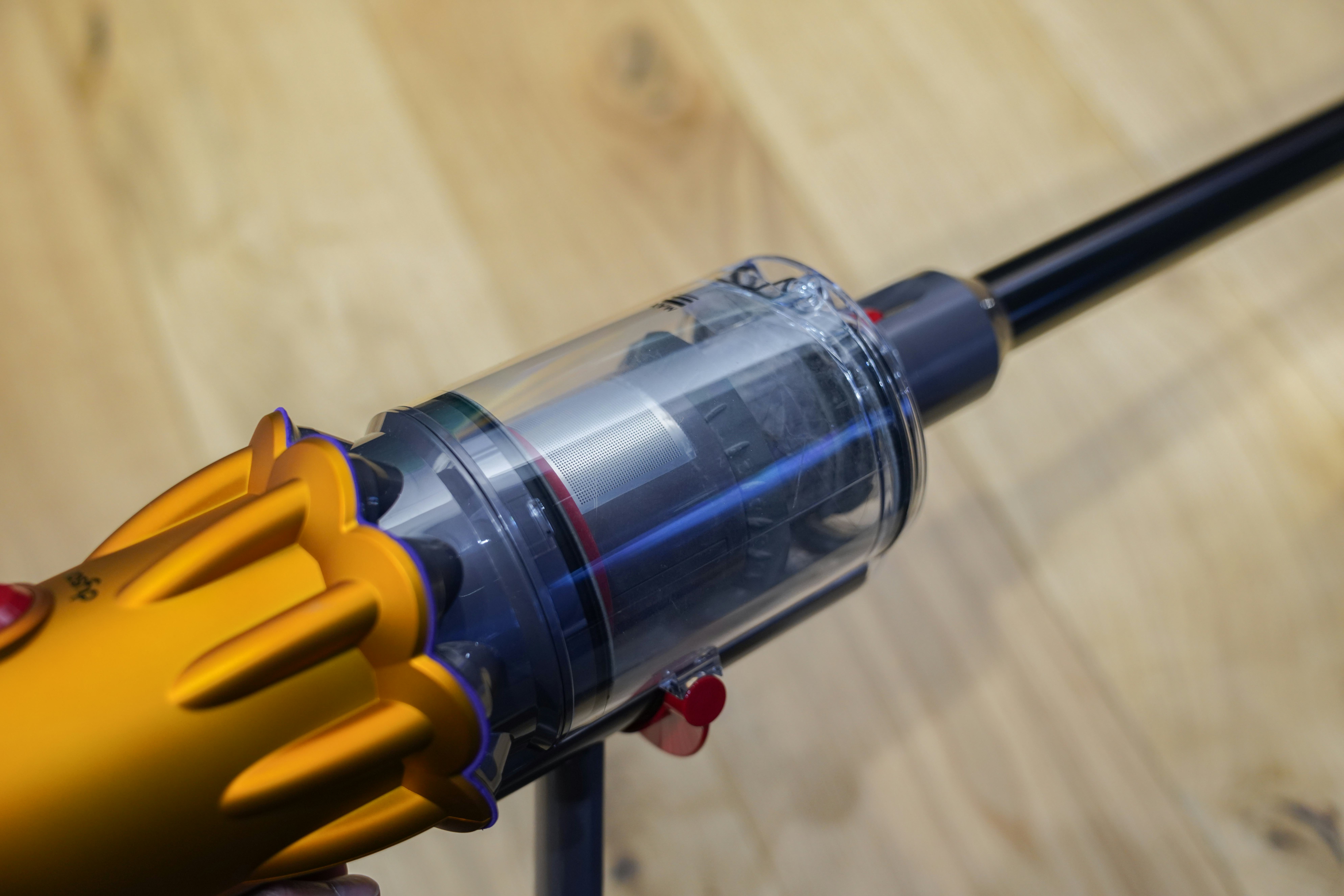 The V12 Detect Slim is Dyson's smallest cordless vacuum with a laser