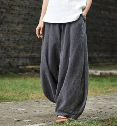 IXIMO Linen Baggy Pants