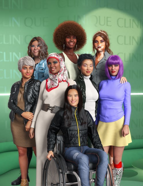 Clinique's 'Metaverse Like Us' features beauty-focused NFTs that embrace diversity.