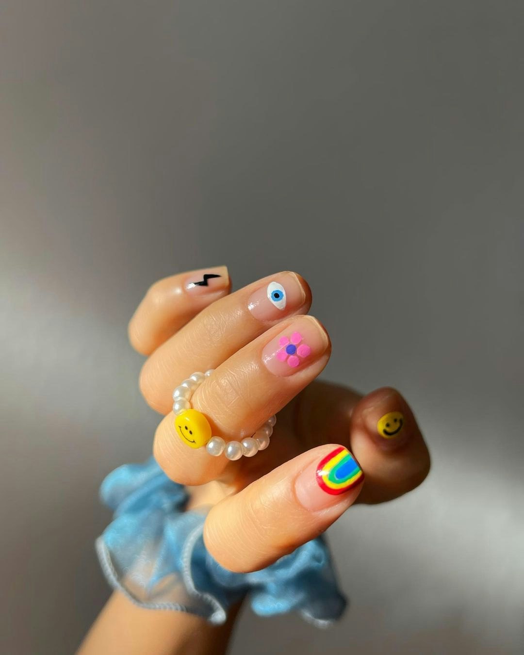 Ideas to cover up nail discoloration with a sheer polish? :  r/RedditLaqueristas