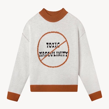 Tanner Fletcher Toxic Masculinity Mock Neck Sweater