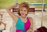 Karen Wheeler in Season 3 of 'Stranger Things' wearing a vagina necklace.