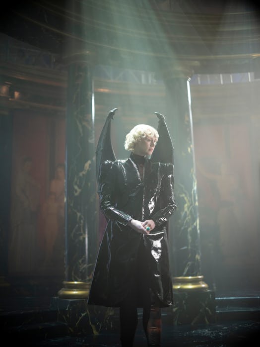 Gwendoline Christie of Game of Thrones fame plays Lucifer Morningstar in Netflix's The Sandman. Phot...