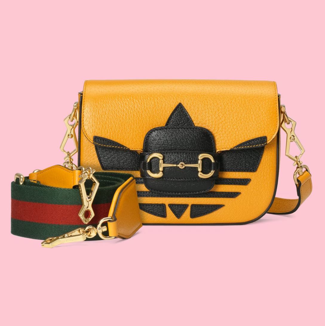 【Y&H】GUCCI x adidas ボディバッグ Gucci x adidas Small Shoulder Bag Beige/Brown in Leather