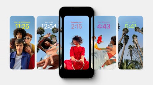 Screenshots from WWDC 2022 show how to customize your iphone lock screen in ios 16