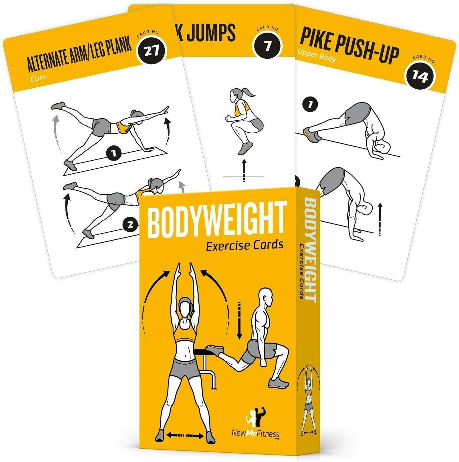 NewMe Fitness Workout Cards