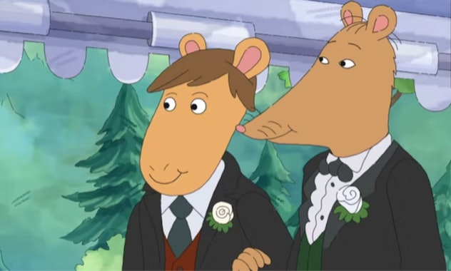 Mr. Ratburn marries his "special someone"