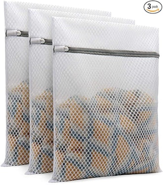 Muchfun Mesh Laundry Bags (3-Pack)