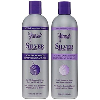 Jhirmack Silver Brightening Purple Shampoo and Conditioner Set