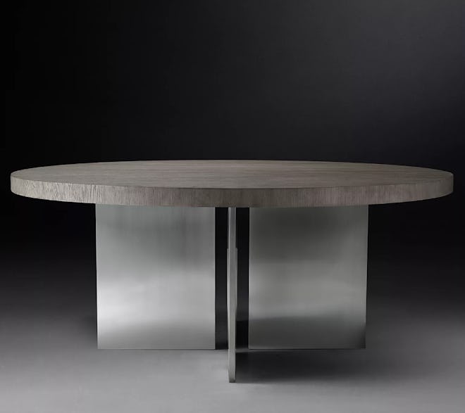 CHANNEL ROUND DINING TABLE