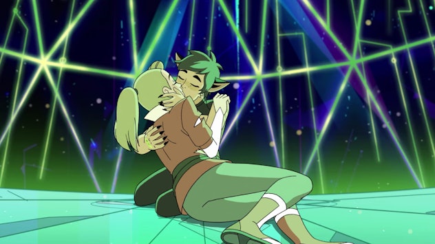 Adora and Catra's relationship was teased at throughout the series