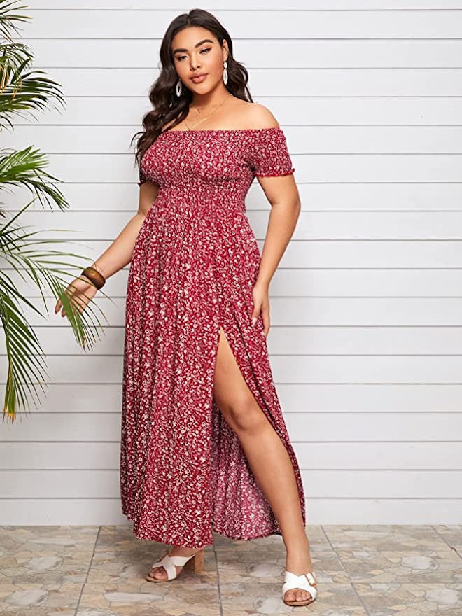 Floerns Off Shoulder Dress