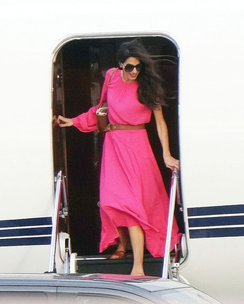 Amal Clooney lands in the south of France