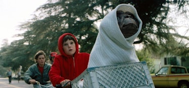 Henry Thomas as Elliott Taylor with E.T. 