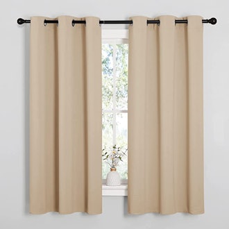NICETOWN Insulated Room Darkening Curtains (2 Panels)