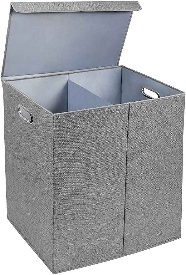 Greenco Foldable Double Hamper