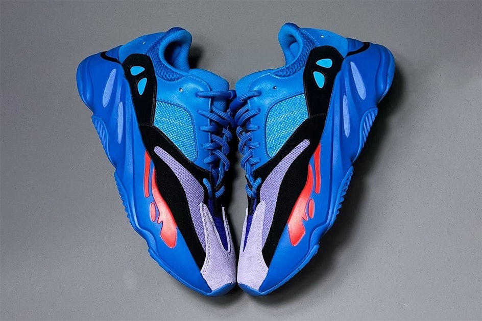 Kanye's Adidas Yeezy Boost 700 sneaker arrives in its brightest blue yet