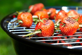 Roasted strawberry s'mores are a fresh twist on a classic summer treat.