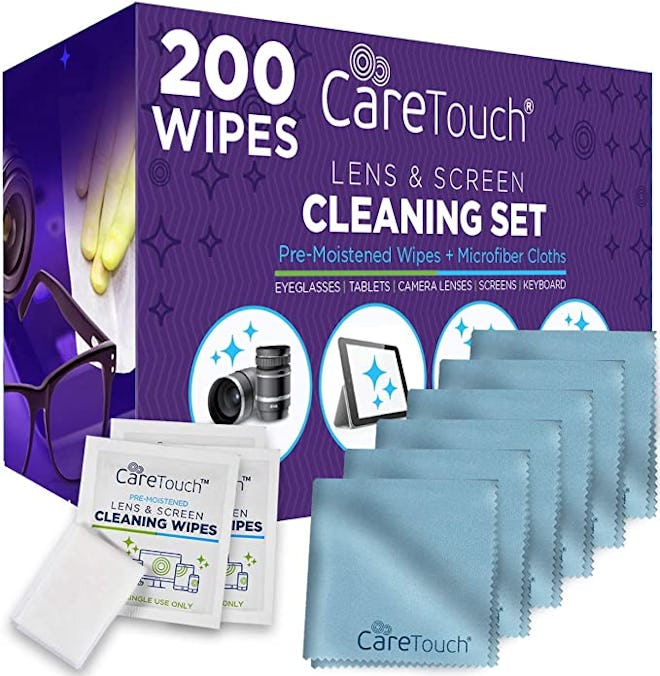 Care Touch Lens Wipes and Cleaning Cloths