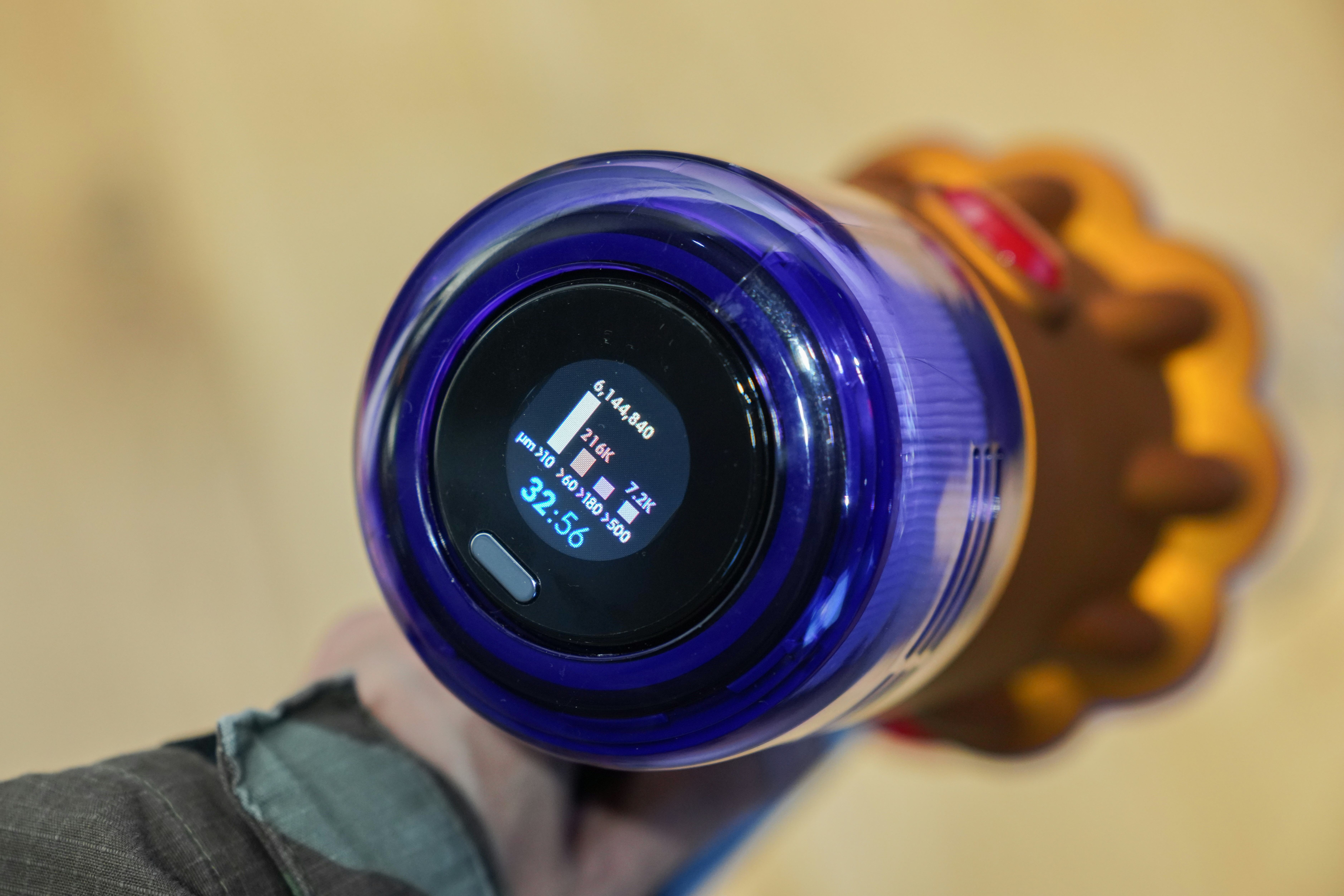 The V12 Detect Slim is Dyson's smallest cordless vacuum with a laser