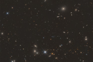 A patch of sky that the 3D-DASH survey took with the Hubble Space Telescope. 