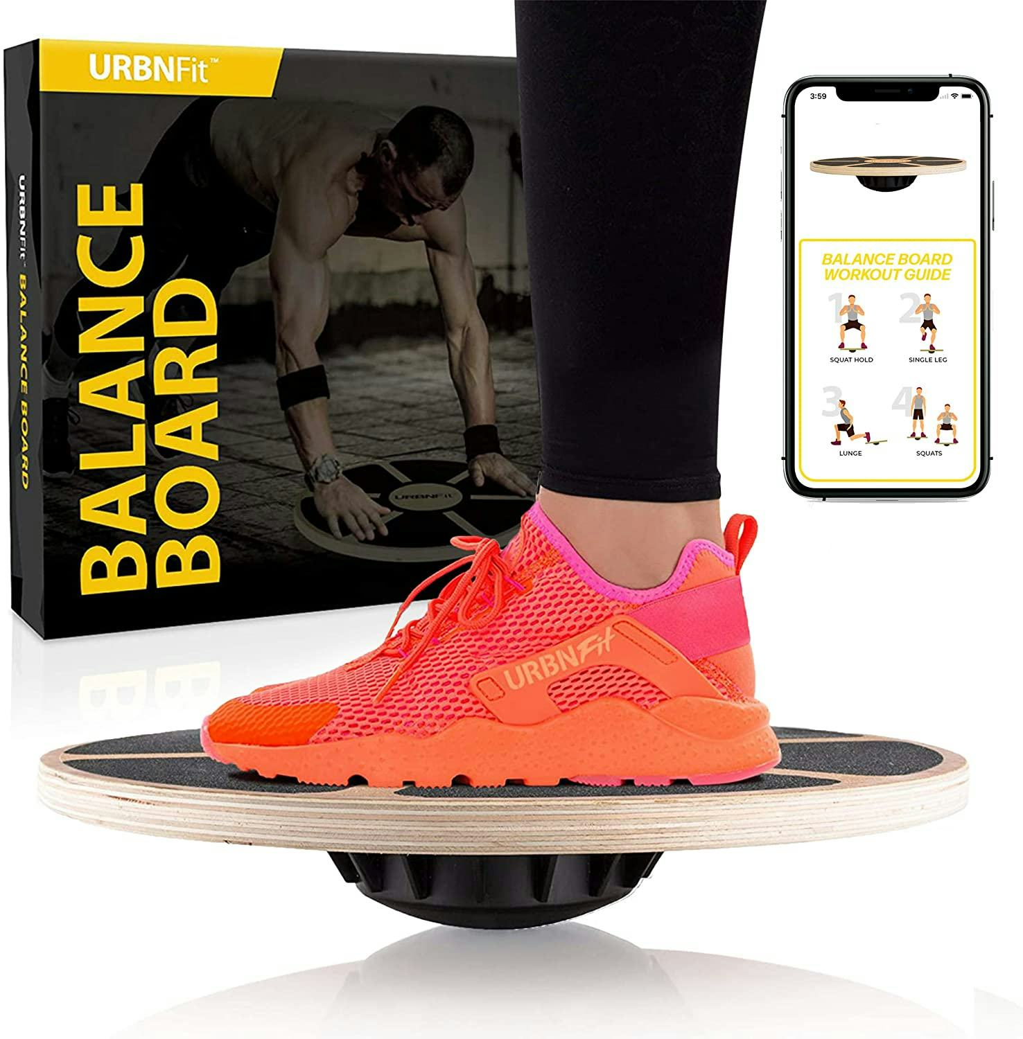 URBNFit Balance Board Trainer