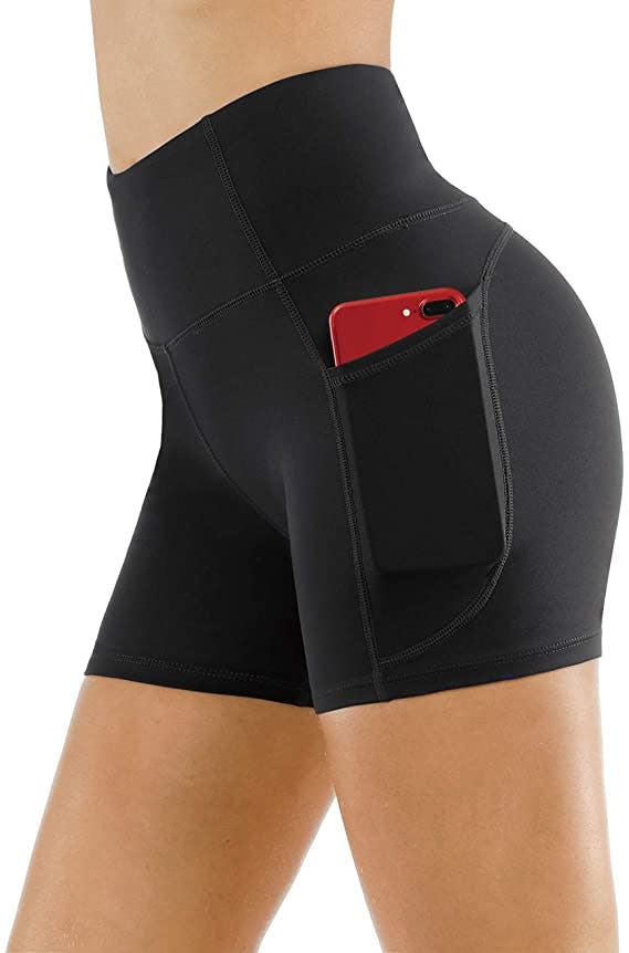 THE GYM PEOPLE High Waist Yoga Shorts