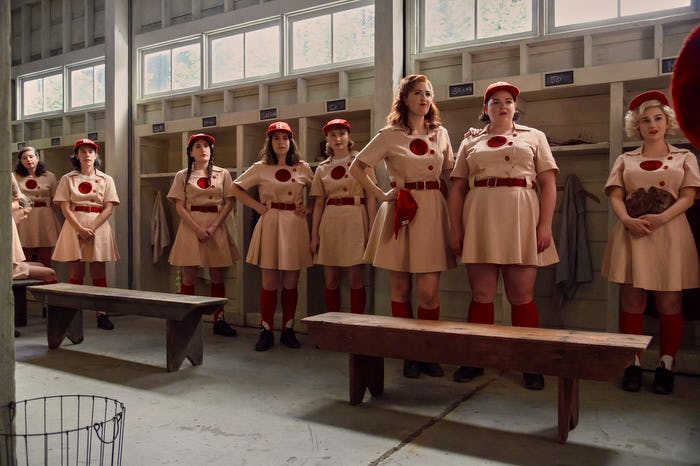 'A League of Their Own' tv show premieres on Prime Video on Aug. 12, 2022.