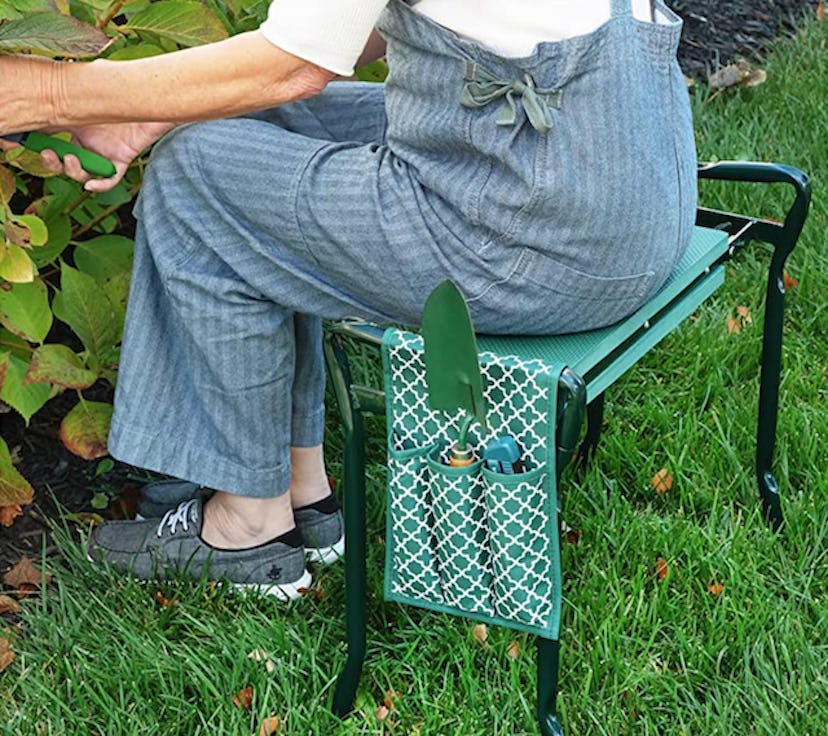 A garden kneeler lets you flex your green thumb without sacrificing your knees.